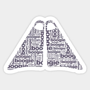 Boogie Fins Sticker